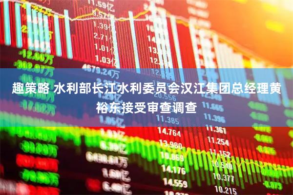趣策略 水利部长江水利委员会汉江集团总经理黄裕东接受审查调查